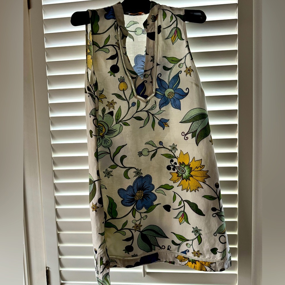 Tory Burch linen tunic dress